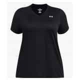 Size XL Under Armour Womens Tech Short Sleeve V Ne