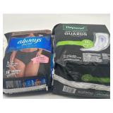 Lot of Self Care Items, Includes Size Large Always