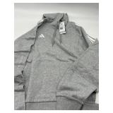 Size XL Tall Men s Heather Grey Adidas Hoodie