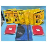 Lot of card binders, cases, folio