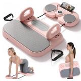 Pilates Board, 6-in-1 Pilates Reformer for Core &