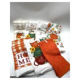 19 Count Fall Themed Kitchen Hand Towels