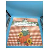 3pc Fall harvest anti fatigue floor mats