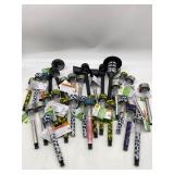 Large Lot Metal Solar Yard Stakes