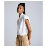 XS Kenneth Cole Women's Short Dolman-Sleeve Croppe