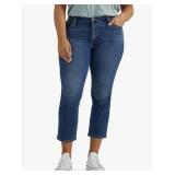 Size 18 Lee Women's Plus Size Legendary Mid-Rise 2