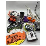 Large Lot of Halloween Items!! Includes Decor & Va