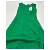 Size Small Women s Green Summertime Dress
