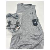 Lot of 2 Size XS Under Armour Men's Tech Tank Top