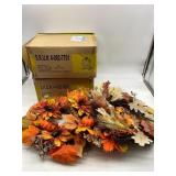 Lot Of 8 Harvest Faux Wreaths 3per box