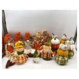 Lot Of Various Fall Decor