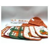 21 Piece Set Of Fall Inspired Large Doilies And Po