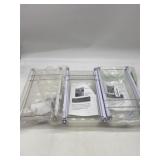 Lot Of 3 Egg Drawers one missing Caps