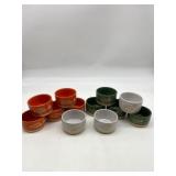 Set Of 12 Fall Mini Bowls