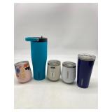 Lot Of 4 Various Corkcicle Tummblers