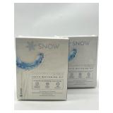 Lot of 2, SNOW Diamond Wired Whitening Kit, Bb; 3/