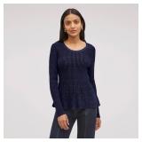 Small Sam Edelman Gia Rib Peplum Sweater
