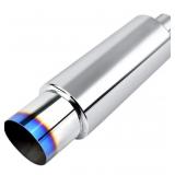 18.5 Inch Length Exhaust Tip Muffler Stainless Ste