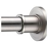 BRIOFOX Industrial Shower Curtain Rod - Rustproof