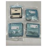 Lot of 4 Women's Silvertone and White Pearl Drop L
