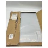 25 Pack Artistic Krystal View Plastic Desk Pad, 19