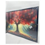 36 x 24 Inches Large Autumn Tree Wall Decor