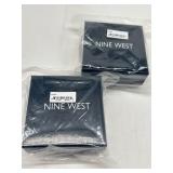 Lot of 2 Nine West Women's Boxed Bracelet Pave Hea