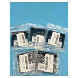 Lot of 5 Napier Women's Silvertone and White Pearl