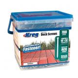 Kreg No. 8 Head X 2 in. L Square Flat Head Deck Sc