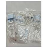 Lot of 4, Chaps Women's Double Strand Bead Necklac