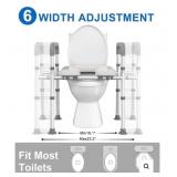 Homeland Rasied Toilet Seat With Handle