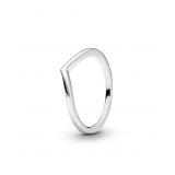 Pandora Sterling Timeless Polished Wishbone Ring -