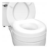 HealthSmart Raised Toilet Seat Riser That Fits Mos