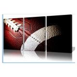 BWSPACE Football Wall Art Modern Sports Theme 3 Pi