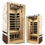 Outdoor Wood Sauna Cover,Sauna Covers with Separat