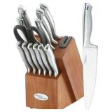 Marco Almond  Knife Block Set, KYA26 Knife Set wit