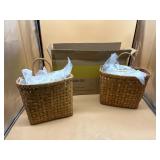 New case pack of hanging baskets