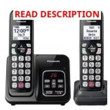 ((White not black))Panasonic Cordless Phone with A