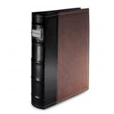 Bellagio-Italia CD/DVD Storage Binder - Brown - Le