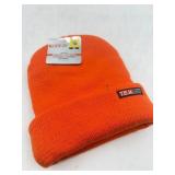 T.E.K. Men s insulated thermal cuffed beanie, oran