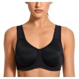 Size 38C SYROKAN Women's Max Control Underwire Spo