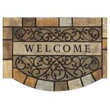 Durable Welcome Door Mats, 24'x36' Heavy-Duty Larg