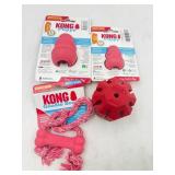 Kong puppy variety lot of dog toys for small dogs.