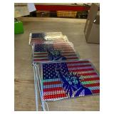 Yard stakes flag