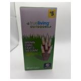 A lot of brown cord lights 50 count