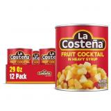 La Coste a Canned Fruit Cocktail in Heavy Syrup -