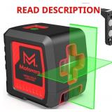 Self-Leveling Laser Level, 100Ft Green Cross Line