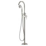 Floor Standing Bathtub Faucet, Freestanding Bathtu