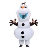 Size large Inflatable Olaf Costume Adult Size Men