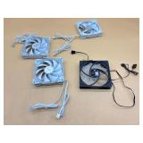 Computer fans 4 count